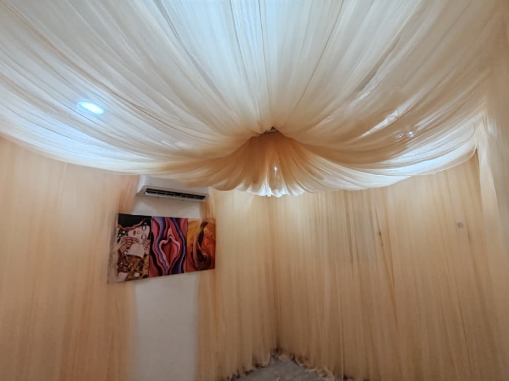 UNDERLAYER ARABIAN SHEER CURTAIN